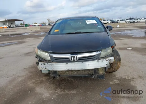 2012 Honda Civic Lx z USA, uszkodzony, nr VIN 2HGFB2F56CH610330